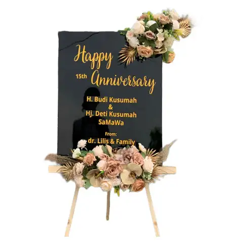 Papan Bunga Akrilik Wirun